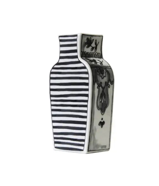 Well Versed Gray Vase