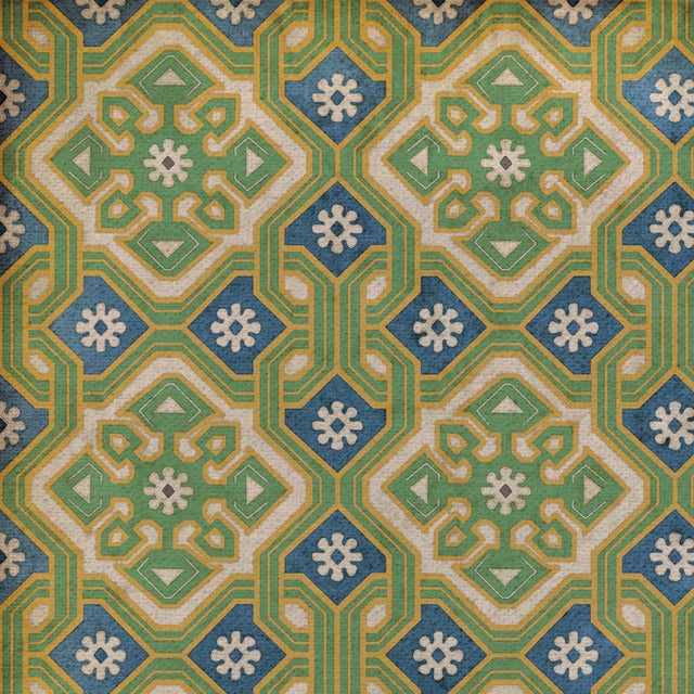 Williamsburg Tarpley Dunbar Vinyl Floor Cloth