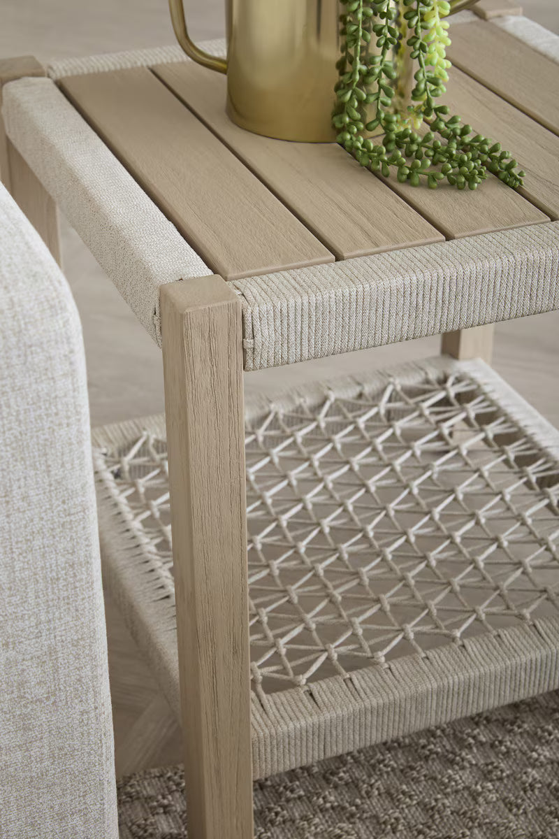 Wrap Outdoor End Table