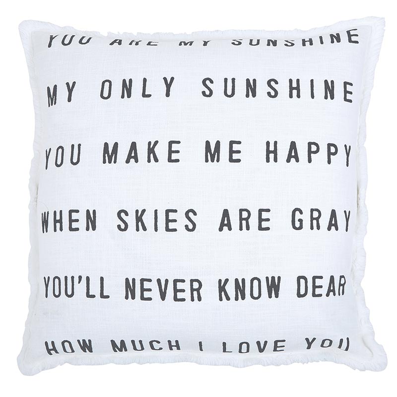You Are My Sunshine Euro Pillow