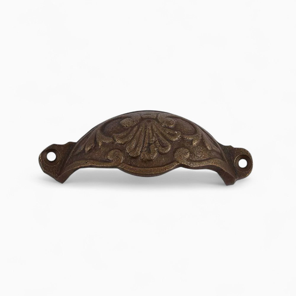 Antiqued Bronze Filigree Pull