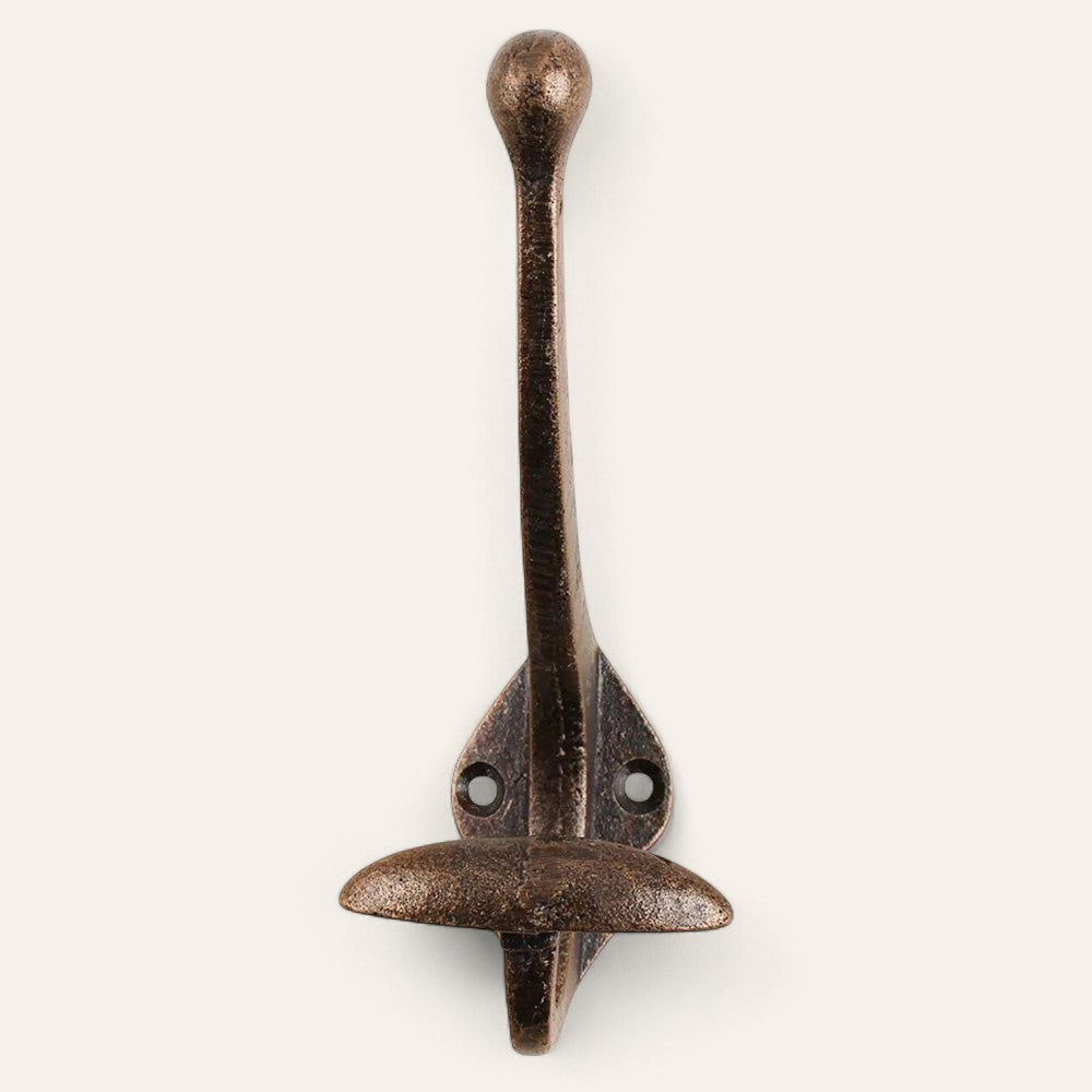 Antiqued Bronze Iron Wall Hook