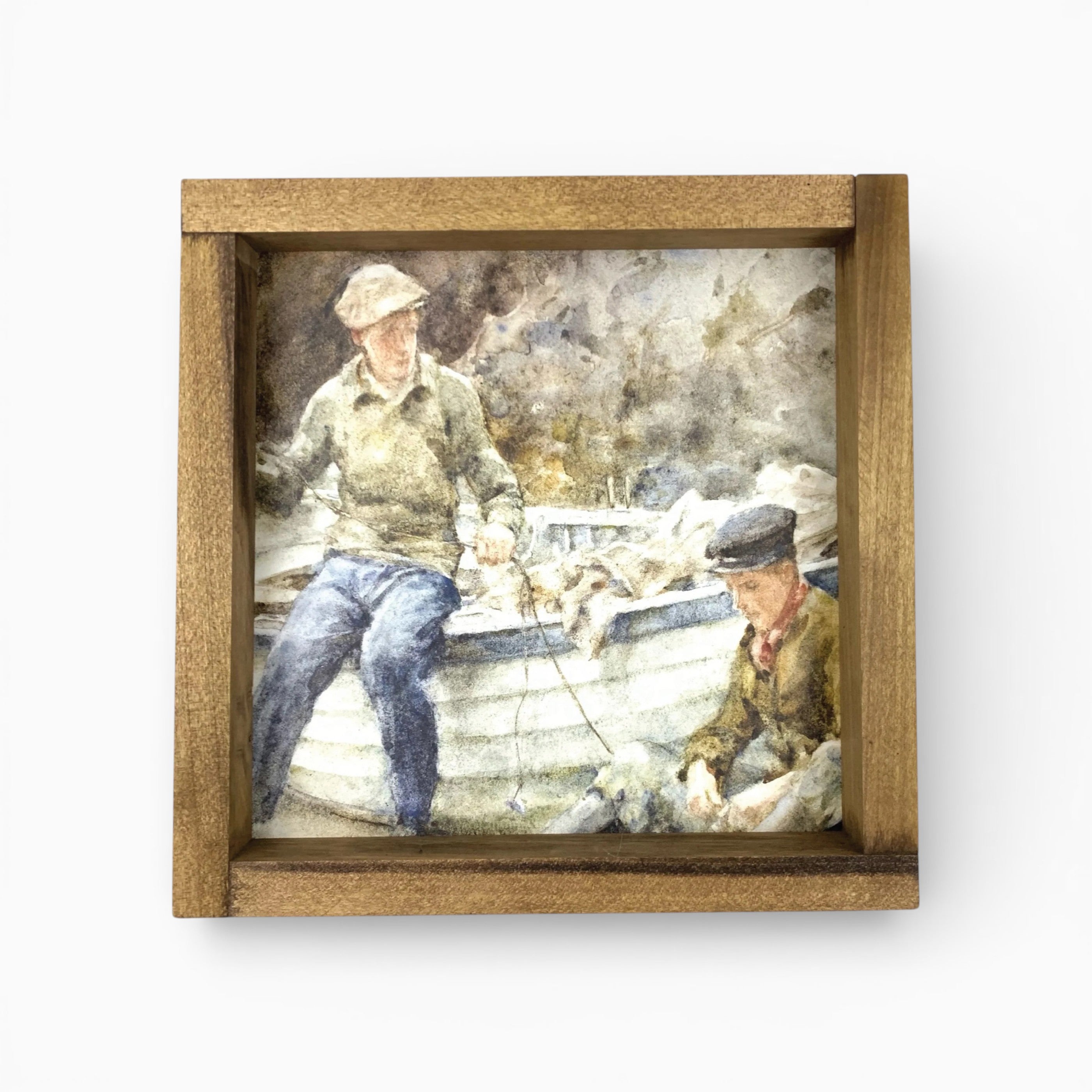 Bailing a Spiller Framed Art