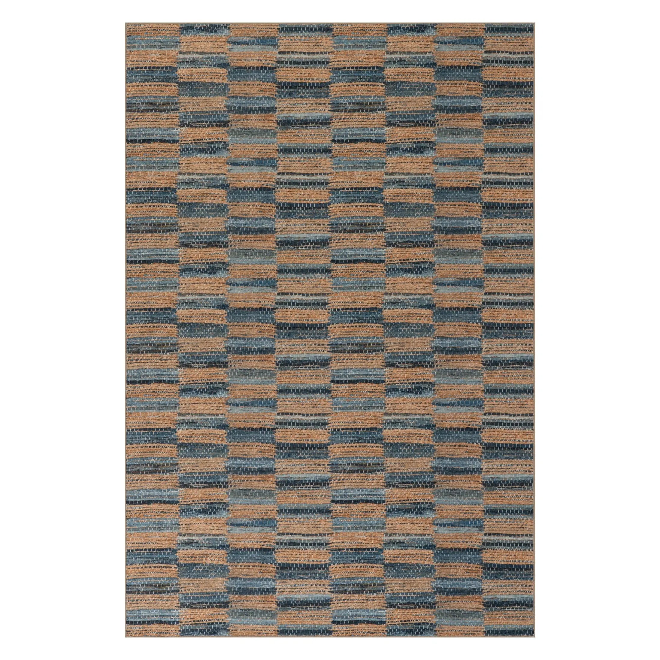 Ravel Stripe Machine Washable Rug