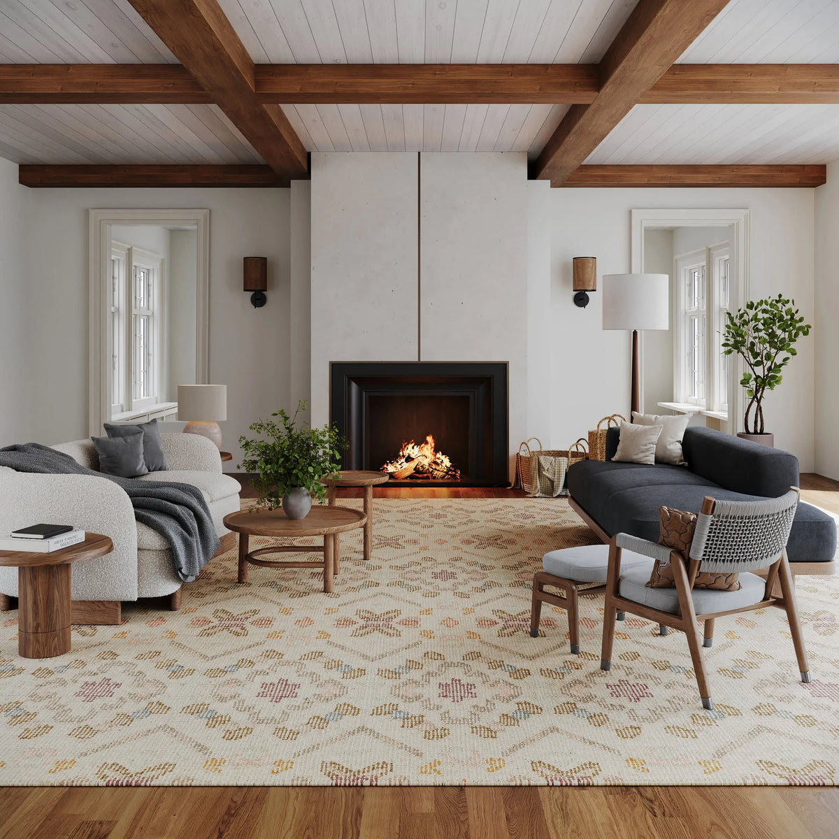 Dash & Albert Vittoria Cotton Rug