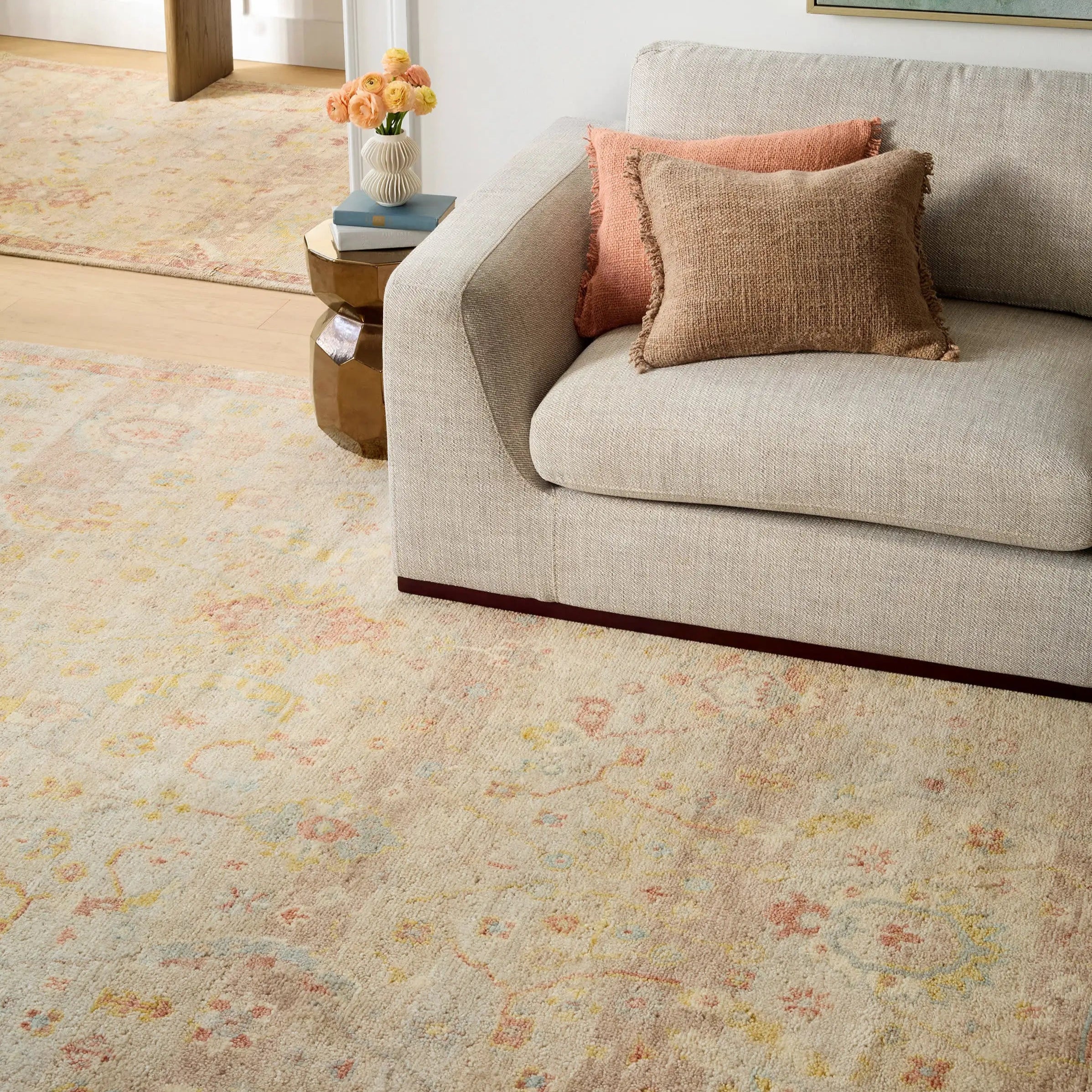 Dash & Albert Nora Natural Hand Knotted Wool Rug
