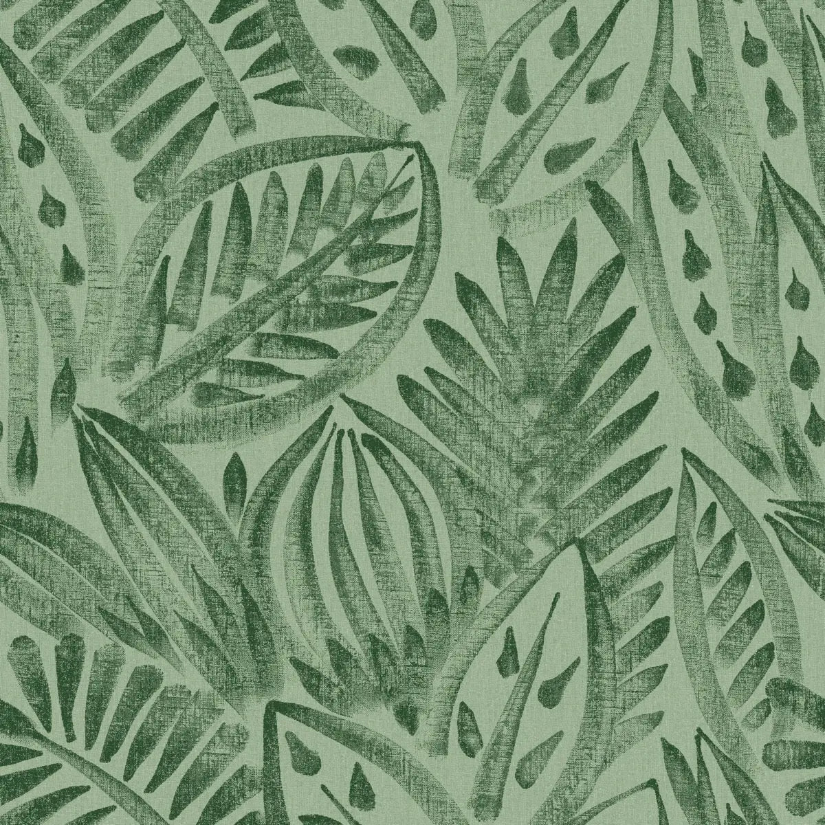 Canvas Palm Peel & Stick Wallpaper