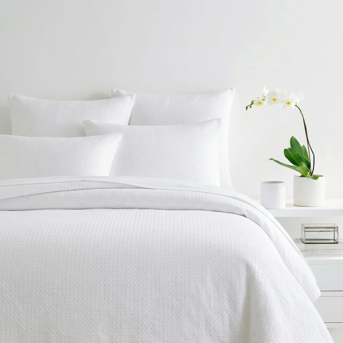 Pine Cone Hill Kiawa Waffle Duvet Cover