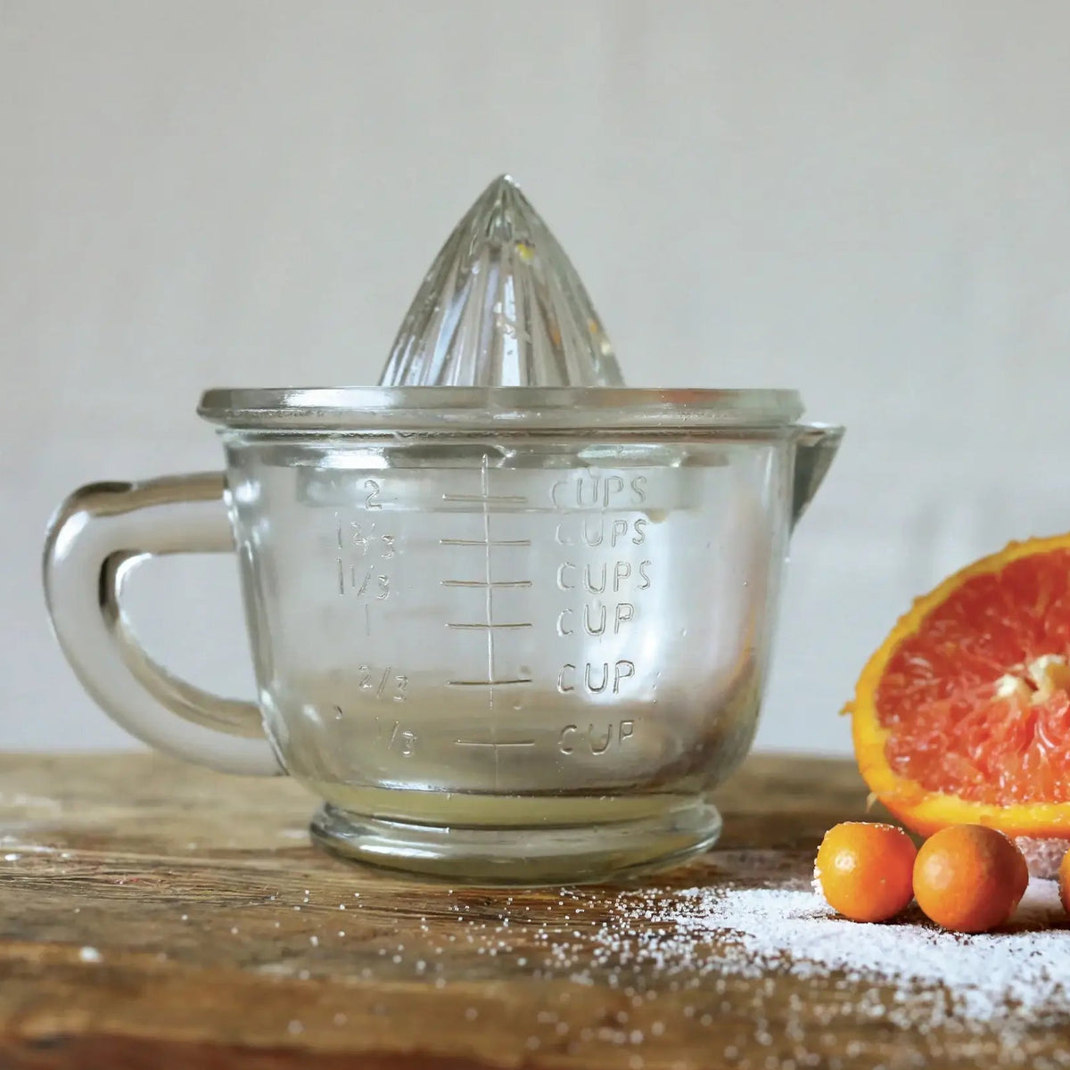 Pressed Glass Juicer