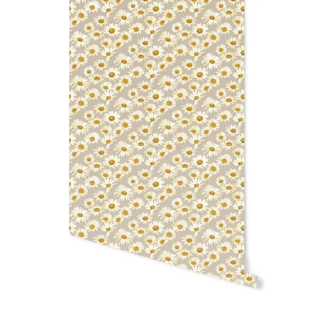 Daisies Peel & Stick Wallpaper