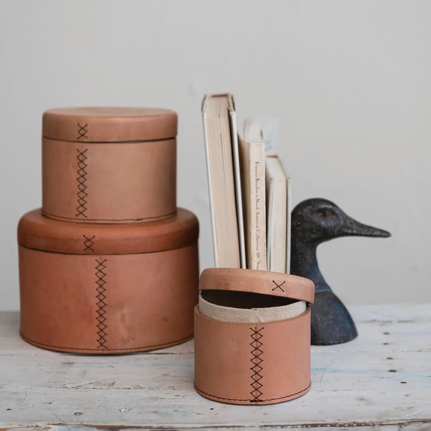 Cast Iron Duck Head Bookends