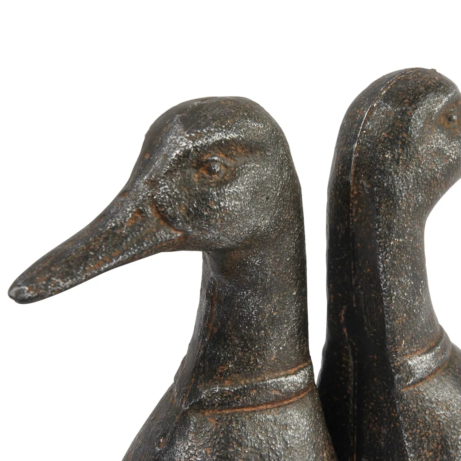 Cast Iron Duck Head Bookends