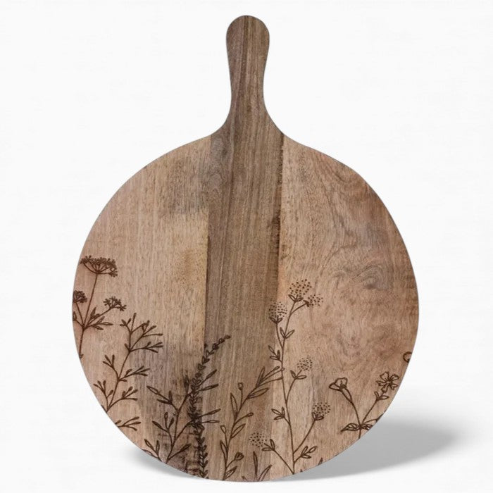 Botanicals Cutting Board Tray