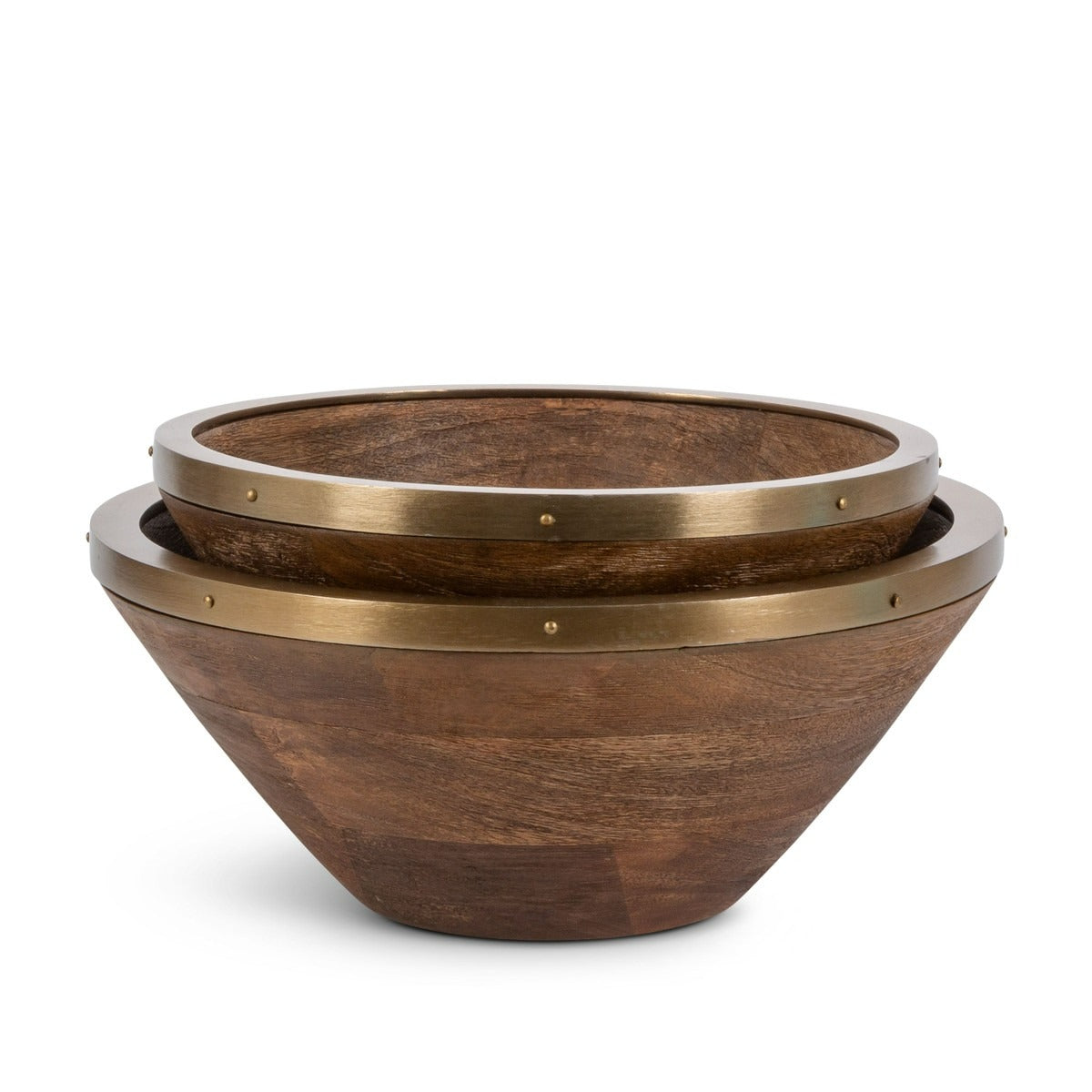 Mango Wood Serving Bowl Set