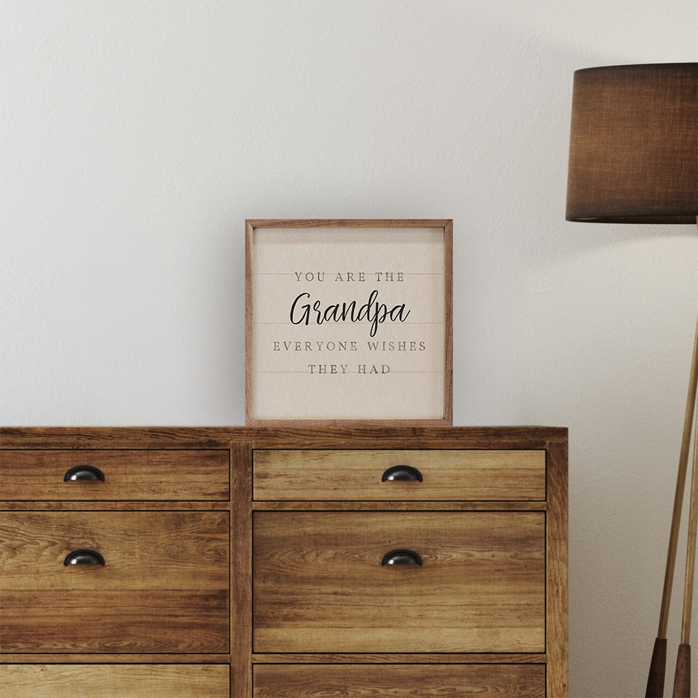 Everything Tastes Better Personalized Name Wood Framed Print