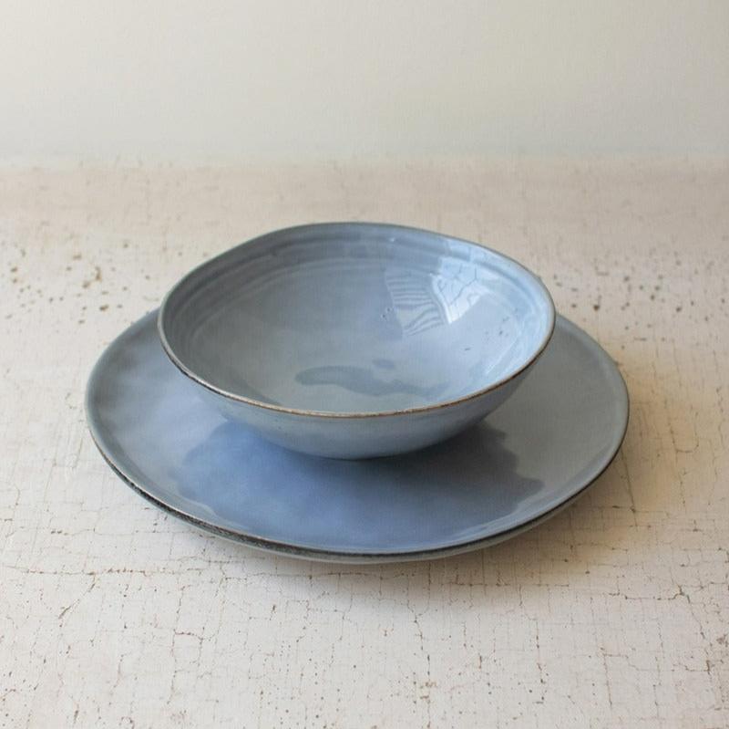 Ceramic Dinner Plate & Bowl Set
