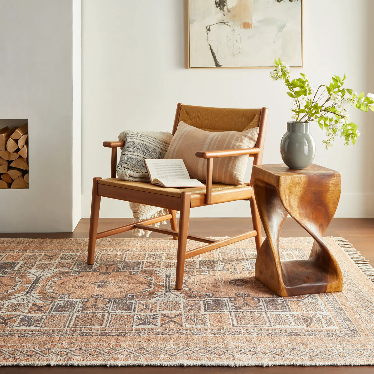 Dash & Albert Ardin Vintage Handmade Cotton Rug