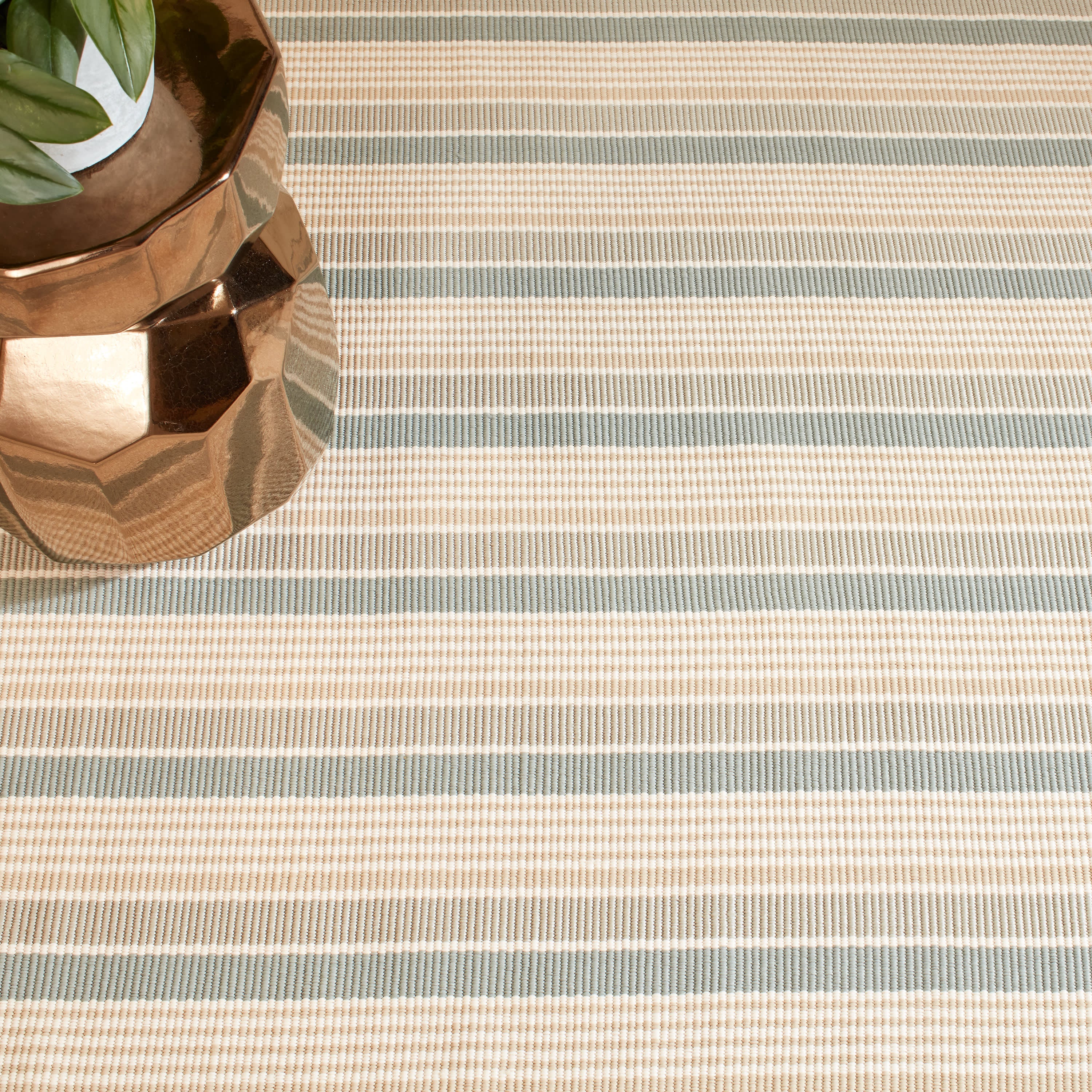 Mystic Stripe Handwoven Indoor/Outdoor Rug