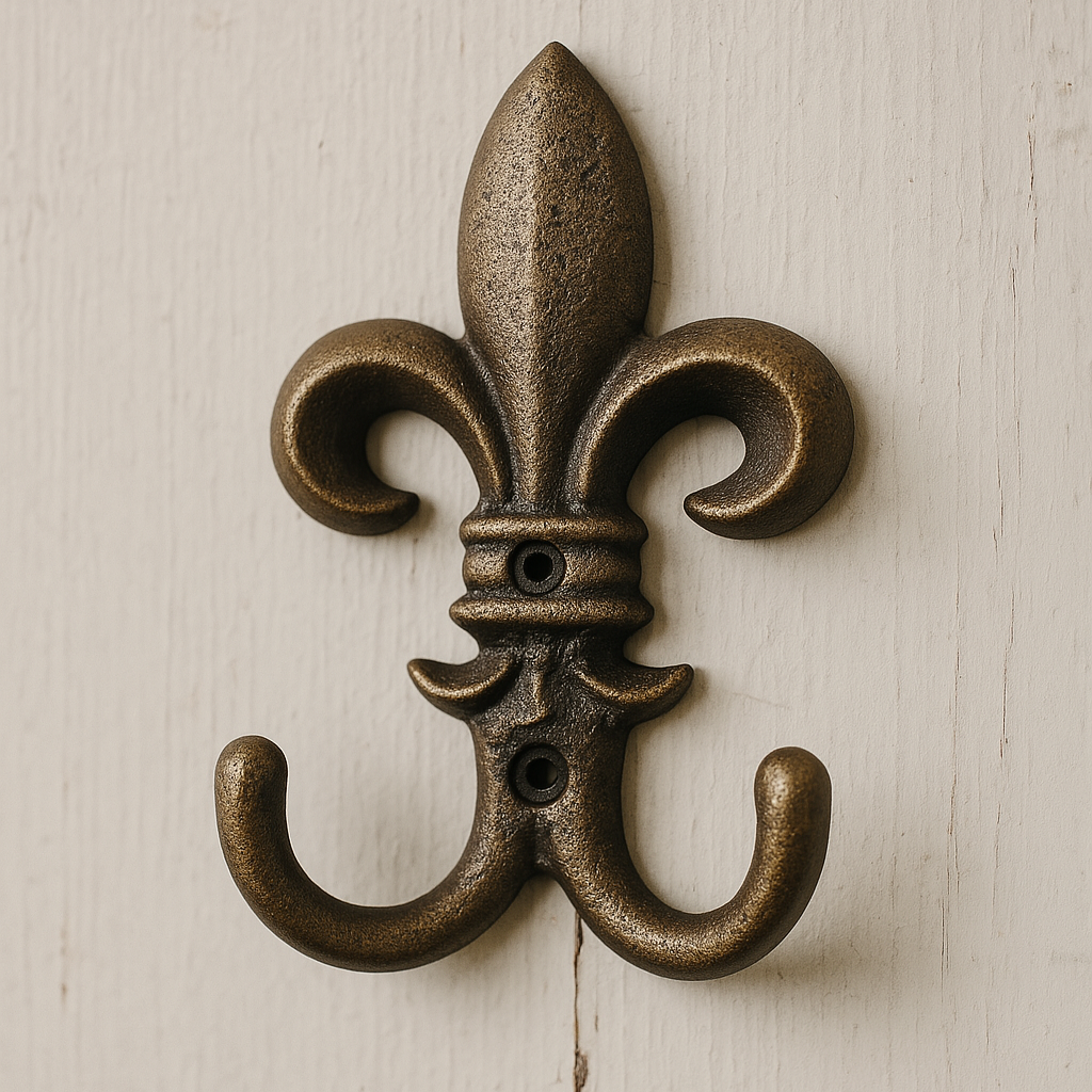 Fleur De Lis Iron Hook