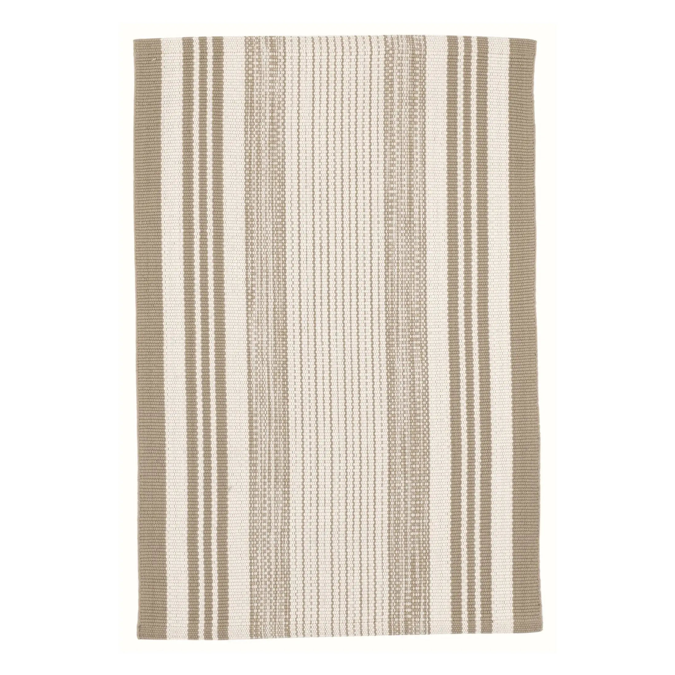 Dash & Albert Quincy Stripe Handwoven Indoor/Outdoor Rug