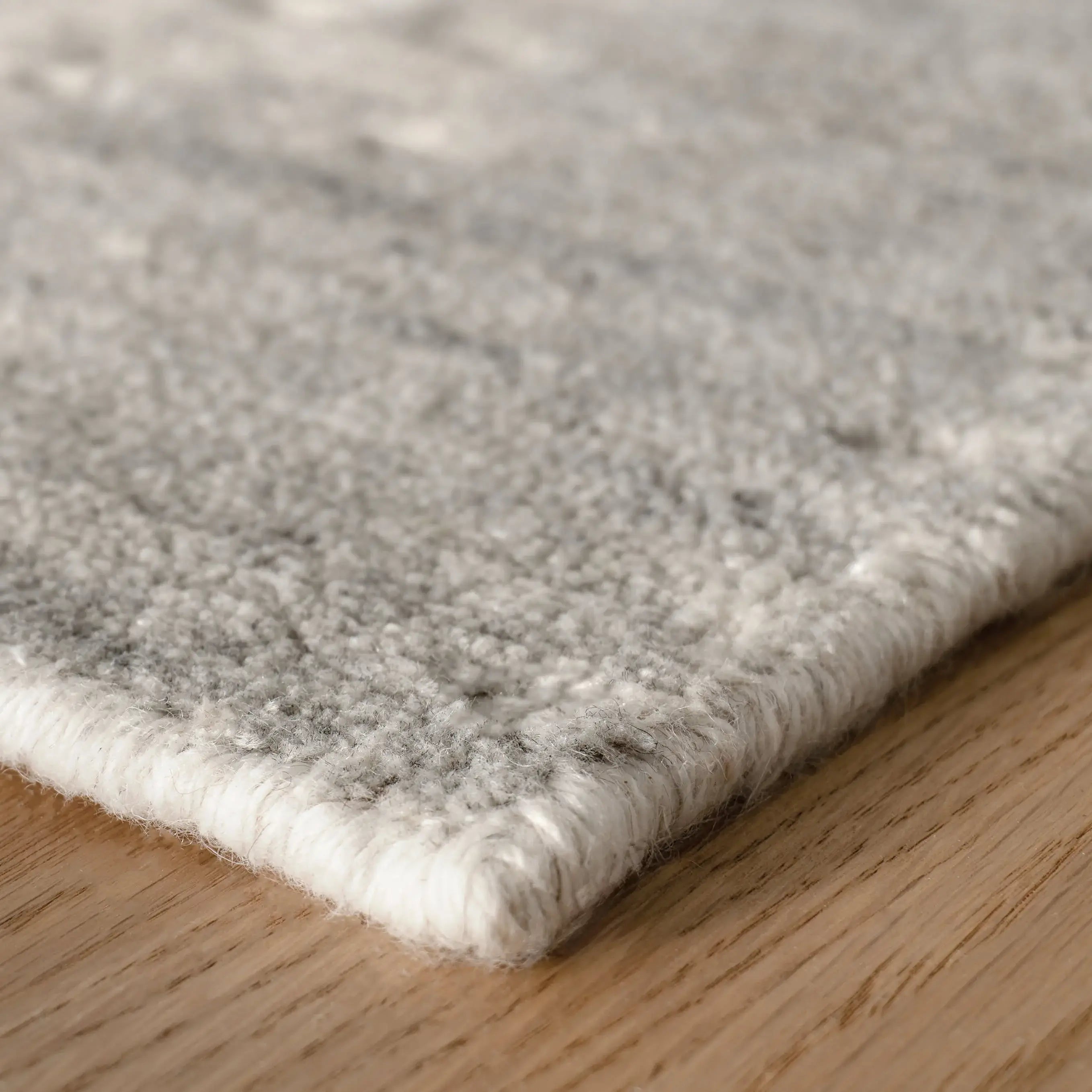 Dash & Albert Bennett Grey Handwoven Wool Rug