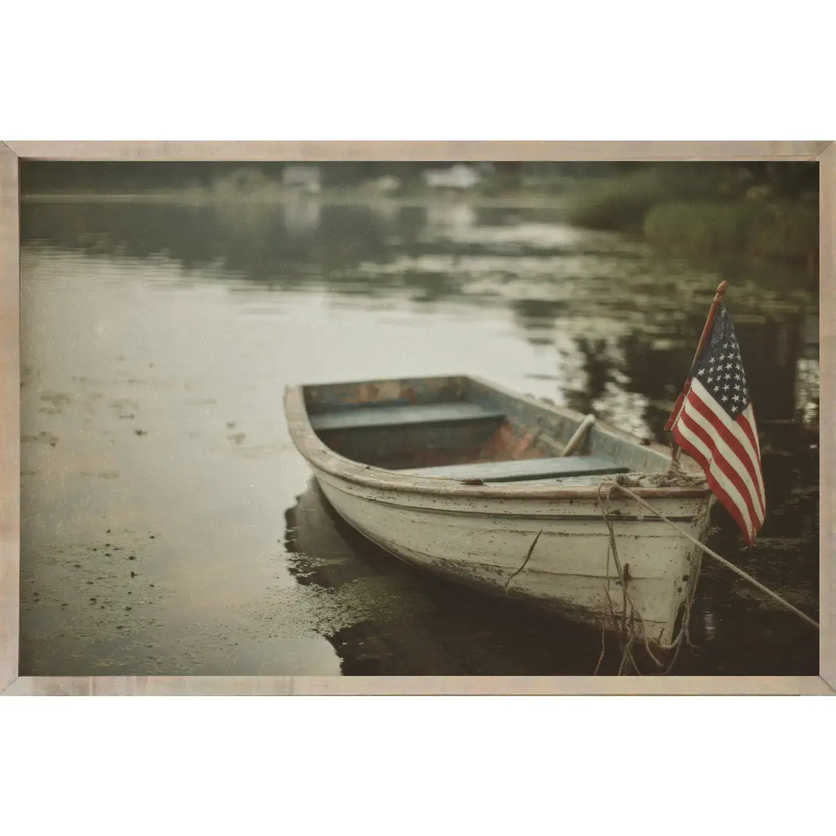 Americana Lake No. 6 Thin Oak Frame