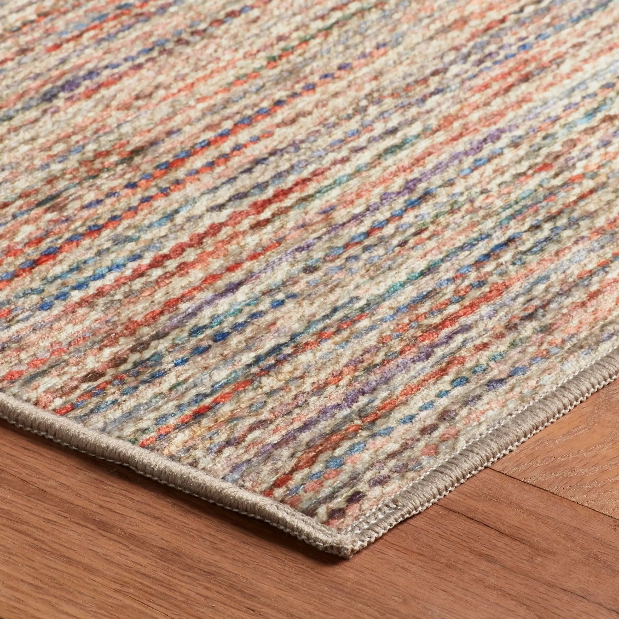 Clay Machine Washable Rug