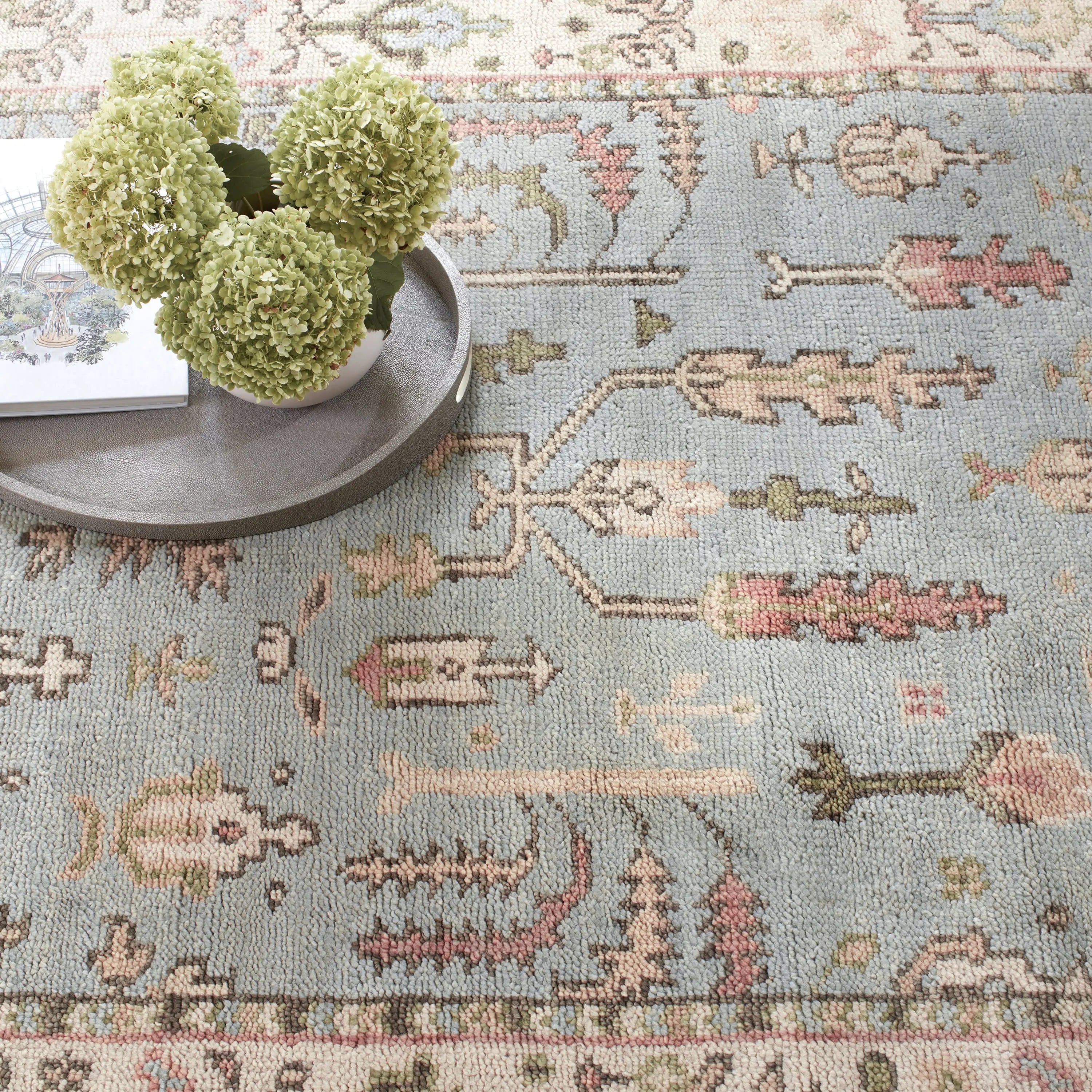 Dash & Albert Athens Sky Hand Knotted Wool Rug