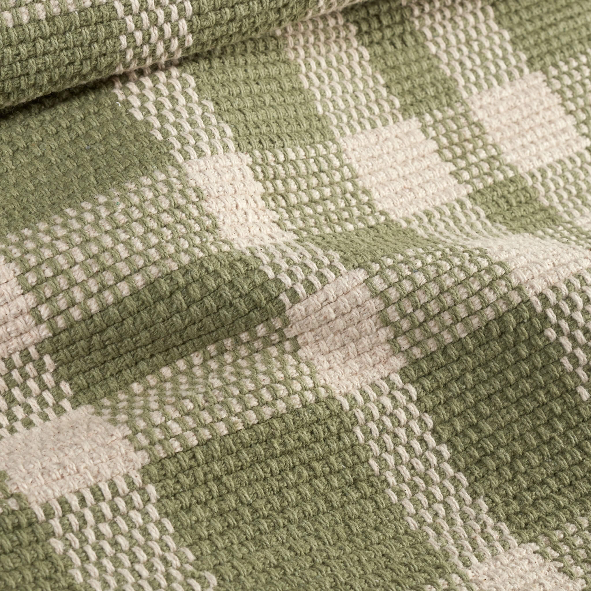 Dash & Albert Tattersall Handwoven Cotton Rug