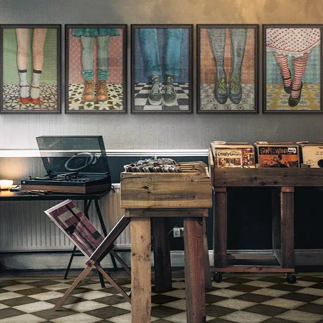 Dancing Shoes Art Print