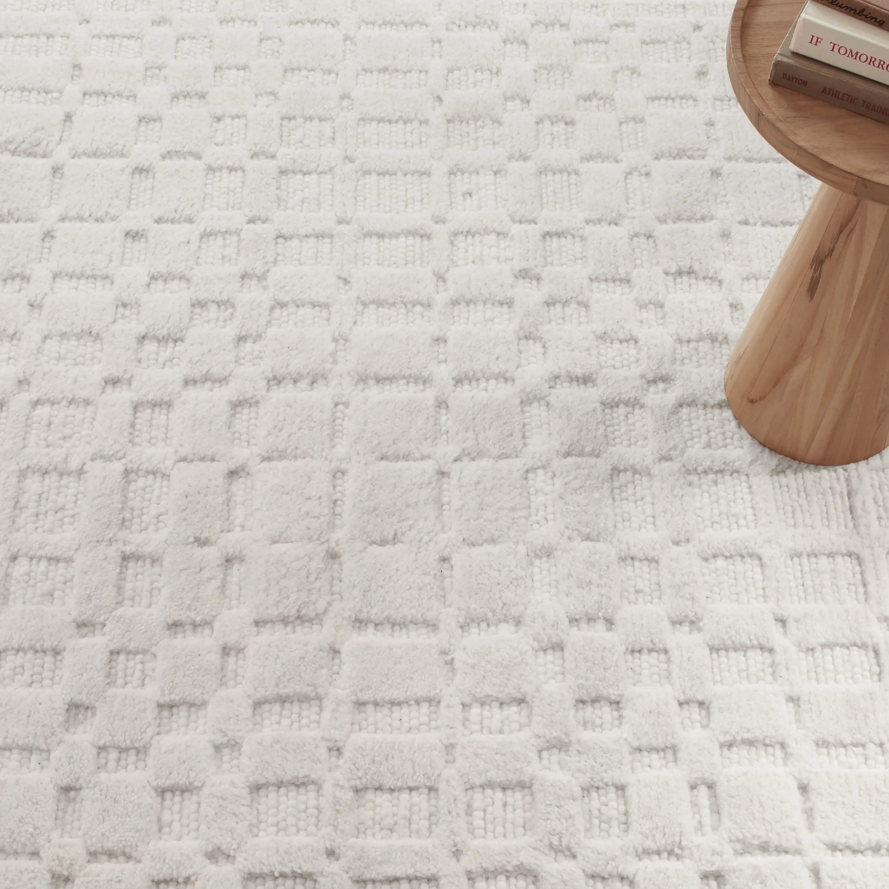 Dash & Albert Isadora Ivory Handwoven Wool Rug