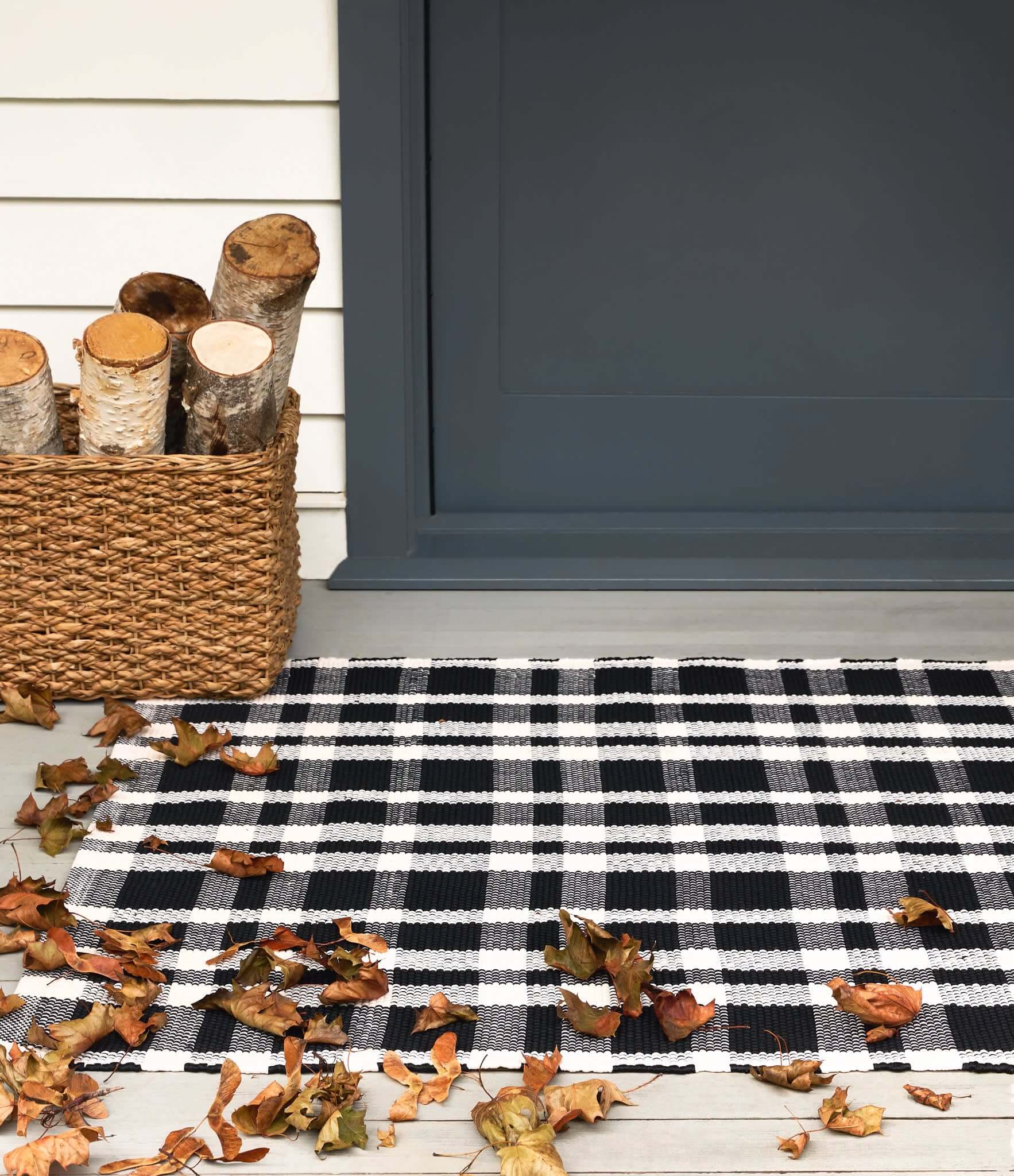 Dash & Albert Tattersall Indoor/Outdoor Rug