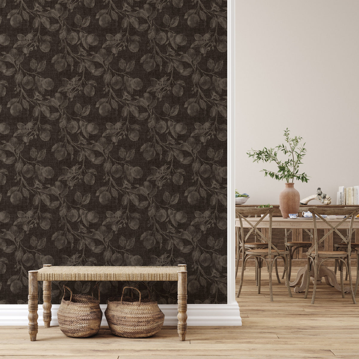 Monica's Orchard Peel & Stick Wallpaper