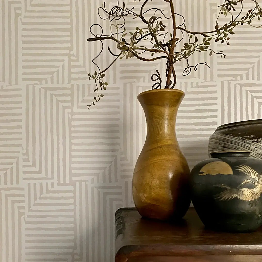 Geometric Patchwork Peel & Stick Wallpaper