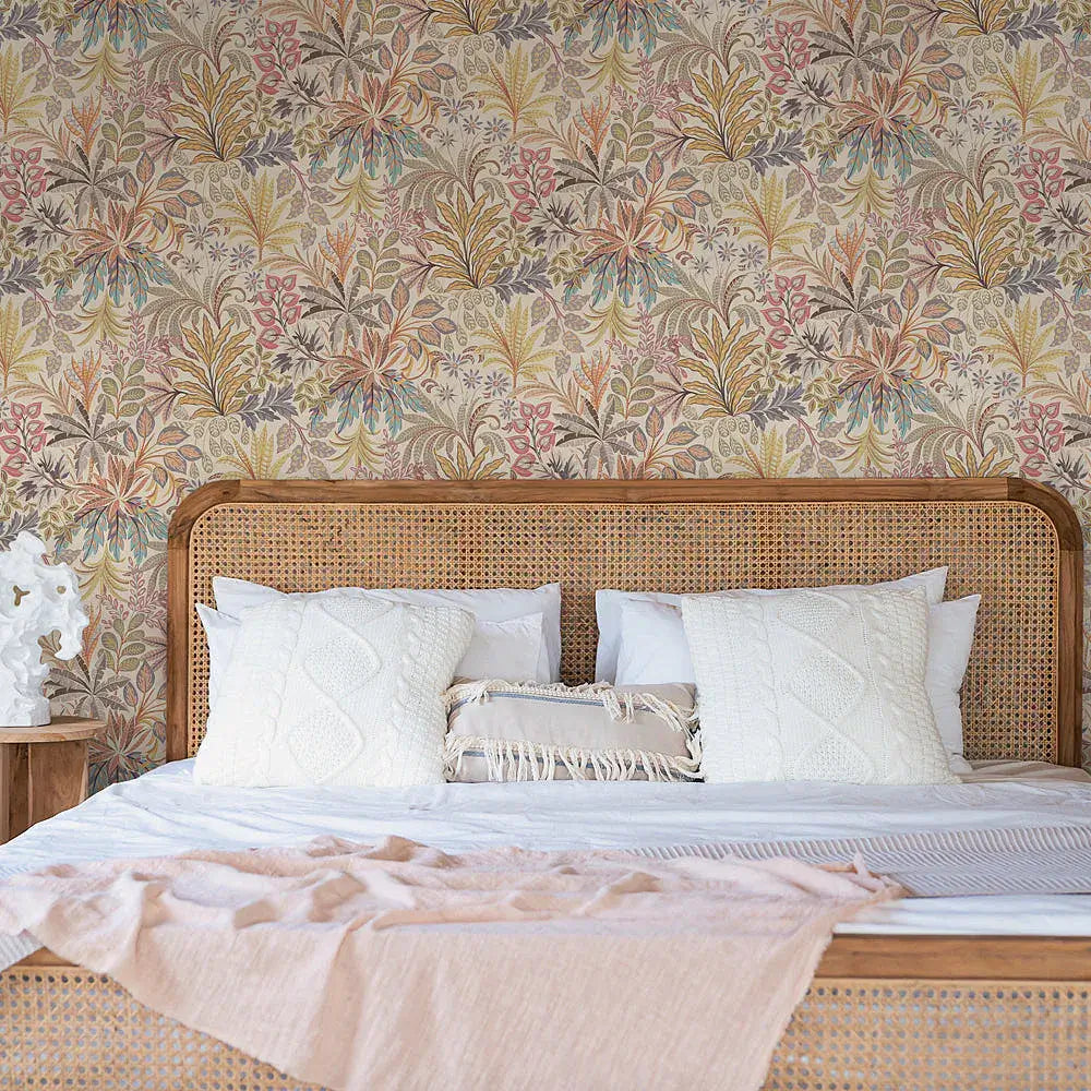 Crafted Floral Peel & Stick Wallpaper