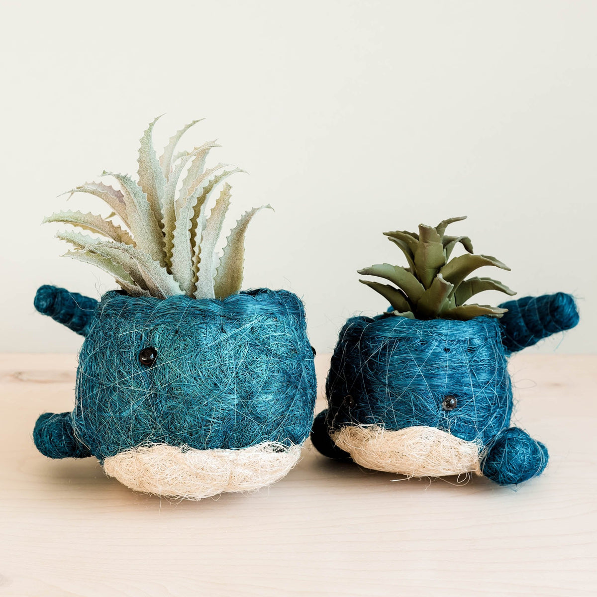 Coco Wicker Whale Planter