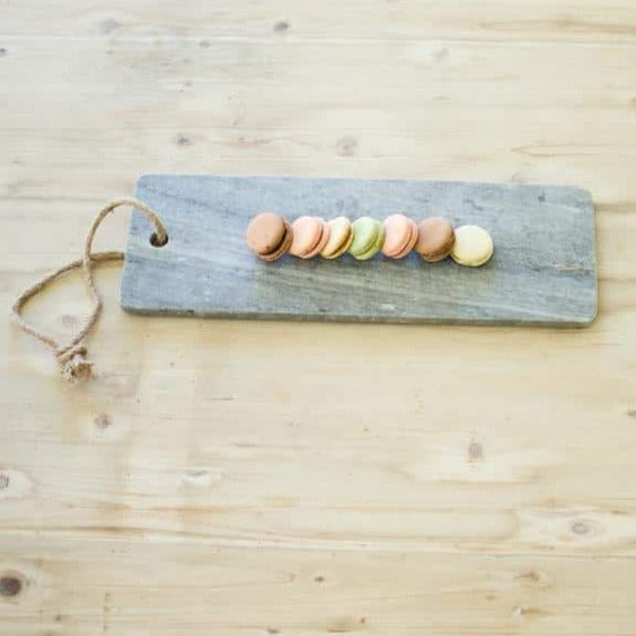 Marble Serving Board With Rope Handle