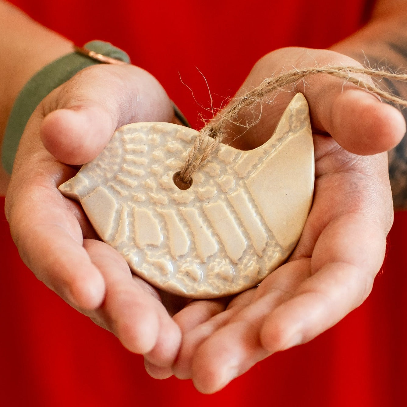 Handmade Bird Ornament