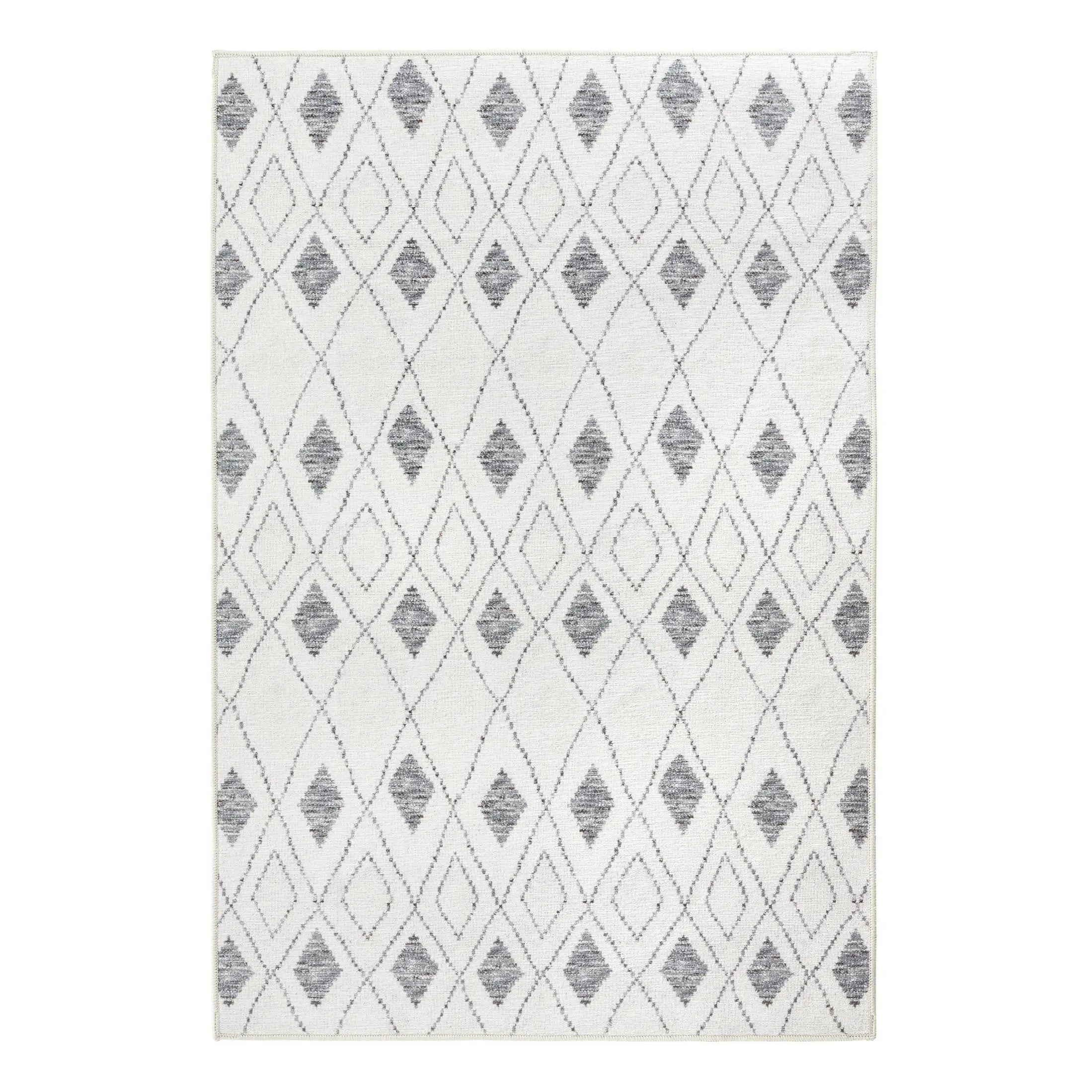 Chandler Ivory Machine Washable Rug