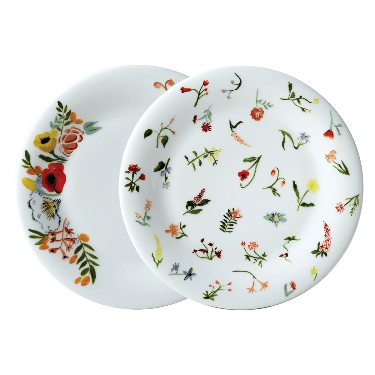 Language of Flowers 8.5" Salad Plate Set