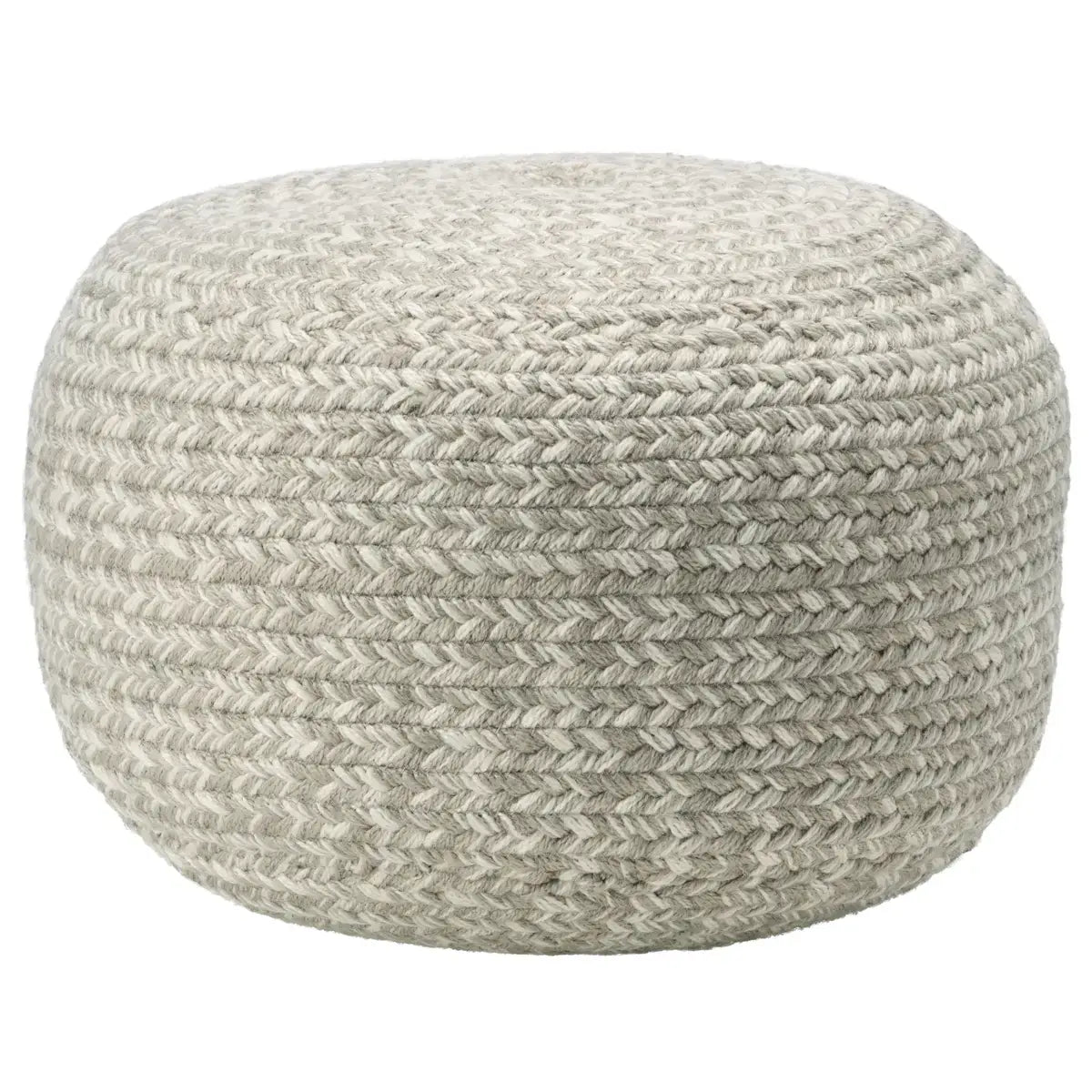 Jaipur Living Saba Solar Santa Rosa Pouf