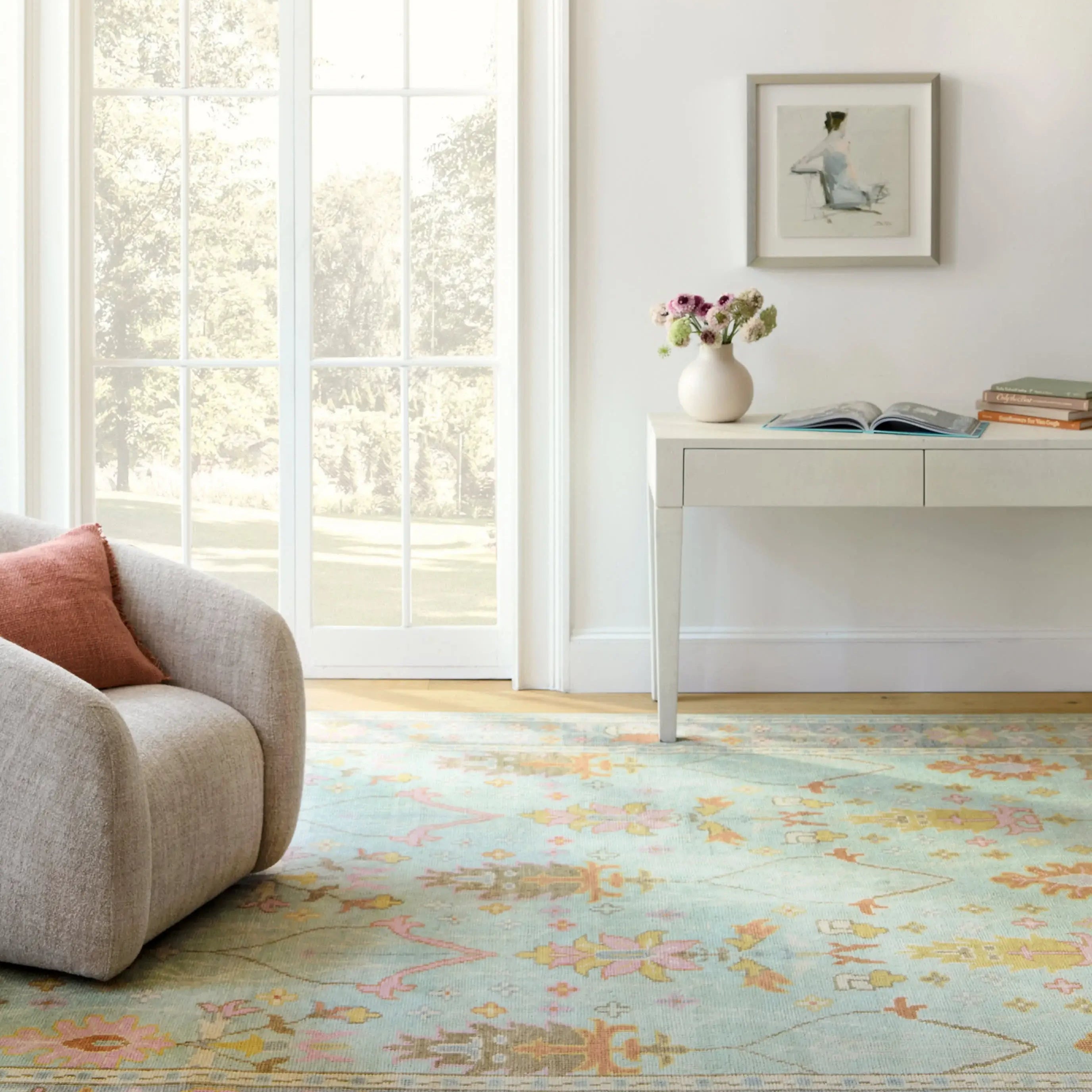 Dash & Albert Mara Sky Hand Knotted Wool Rug