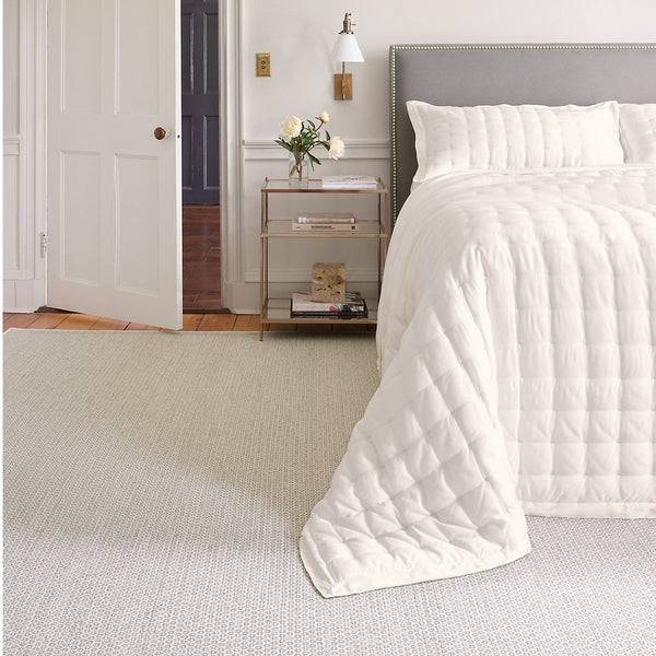 Dash & Albert Honeycomb Woven Wool Custom Rug