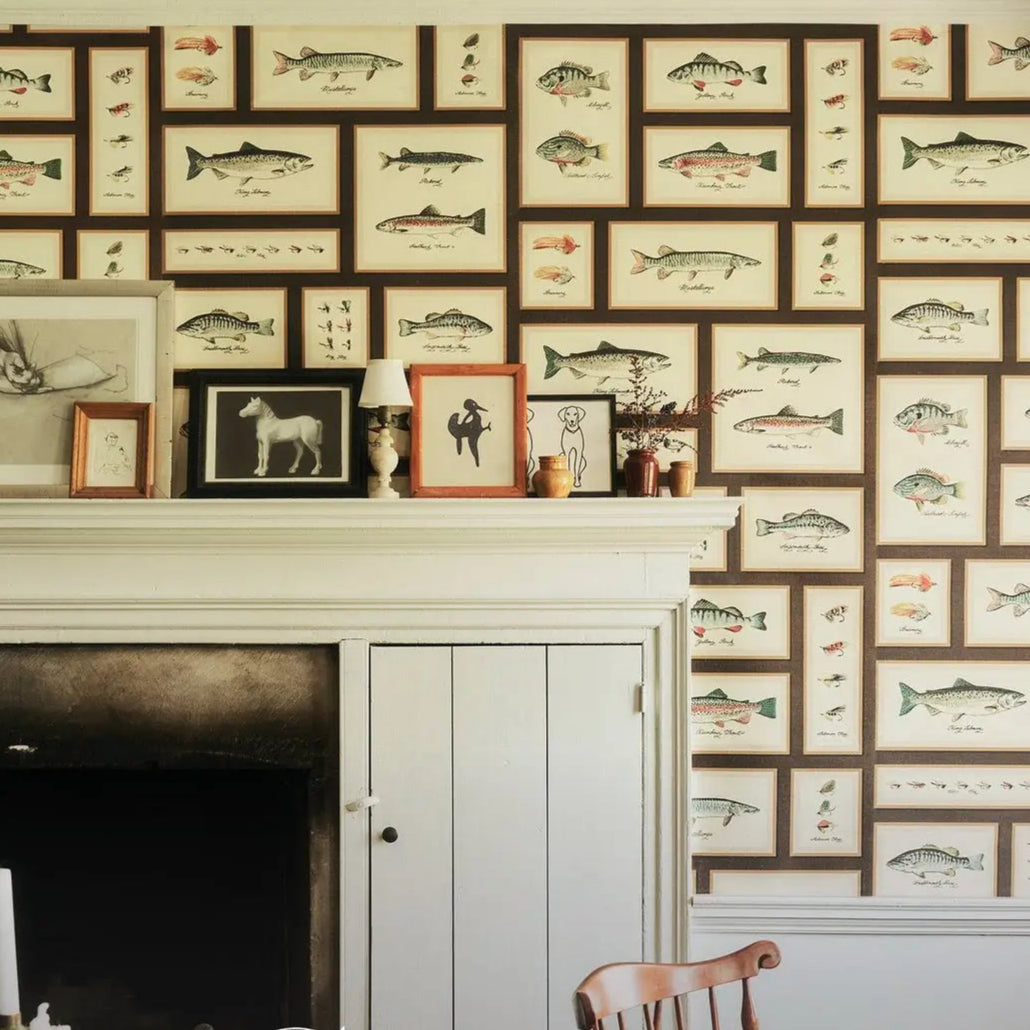 Schumacher Jamie's Trophies Sisal Wallpaper