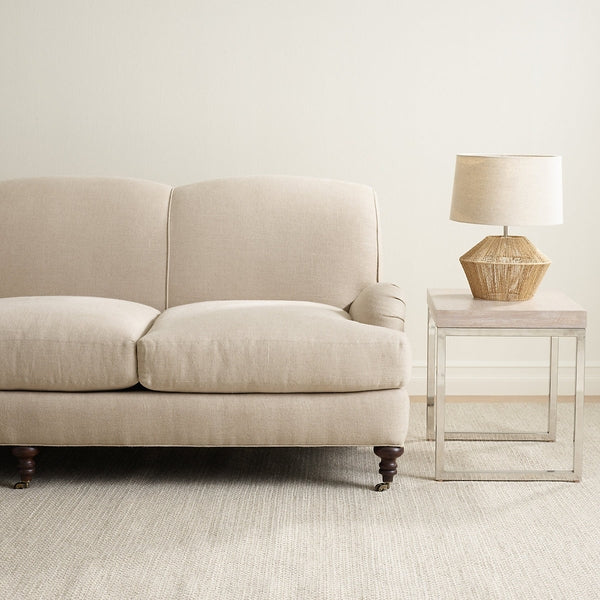 Dash & Albert Honeycomb Woven Wool Custom Rug