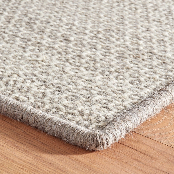 Dash & Albert Honeycomb Woven Wool Custom Rug
