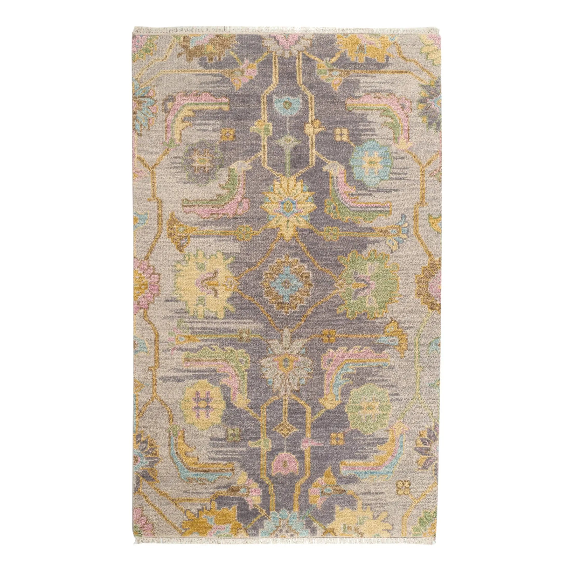Dash & Albert Iris Multi Hand Knotted Wool Rug