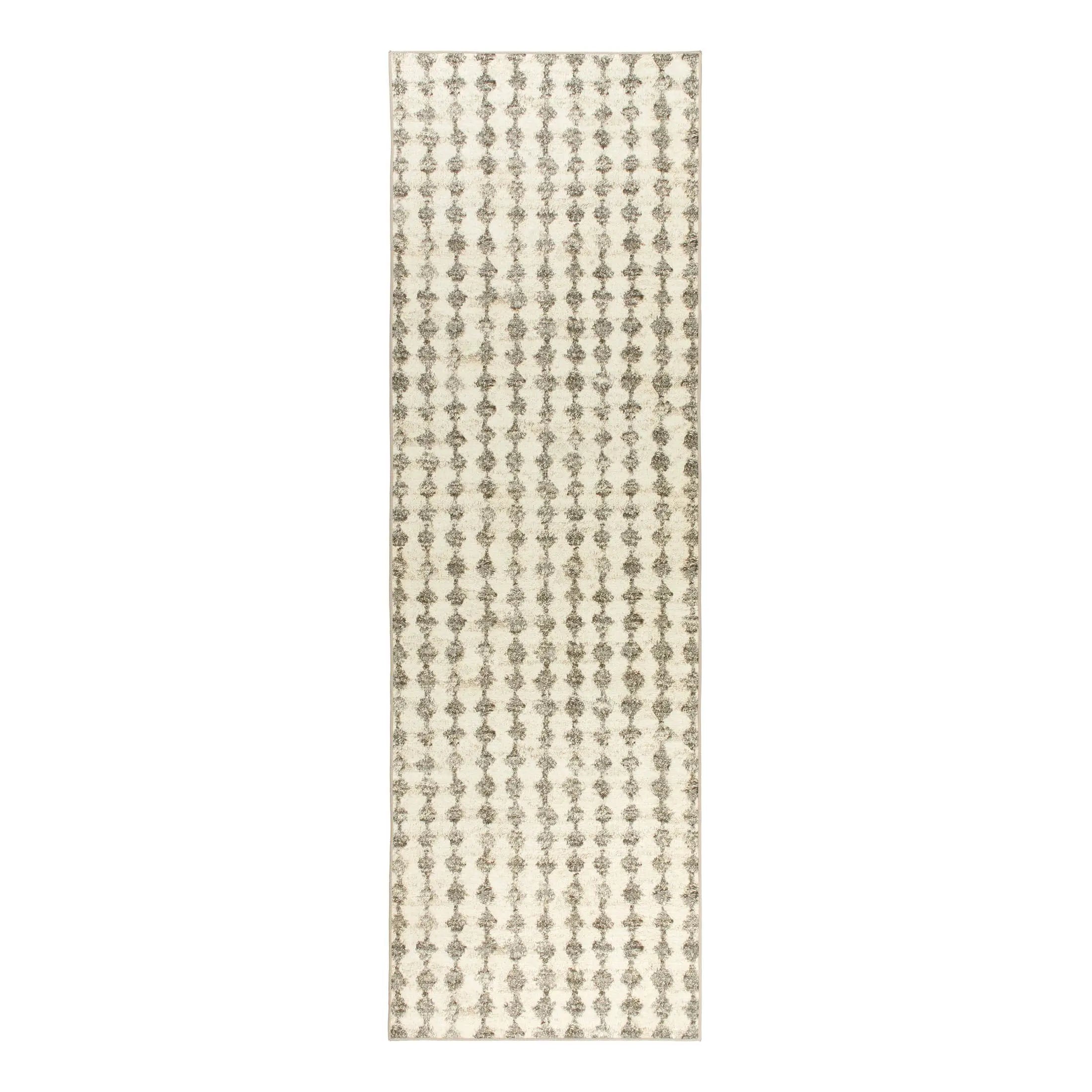 Izzy Grey Multi Machine Washable Rug