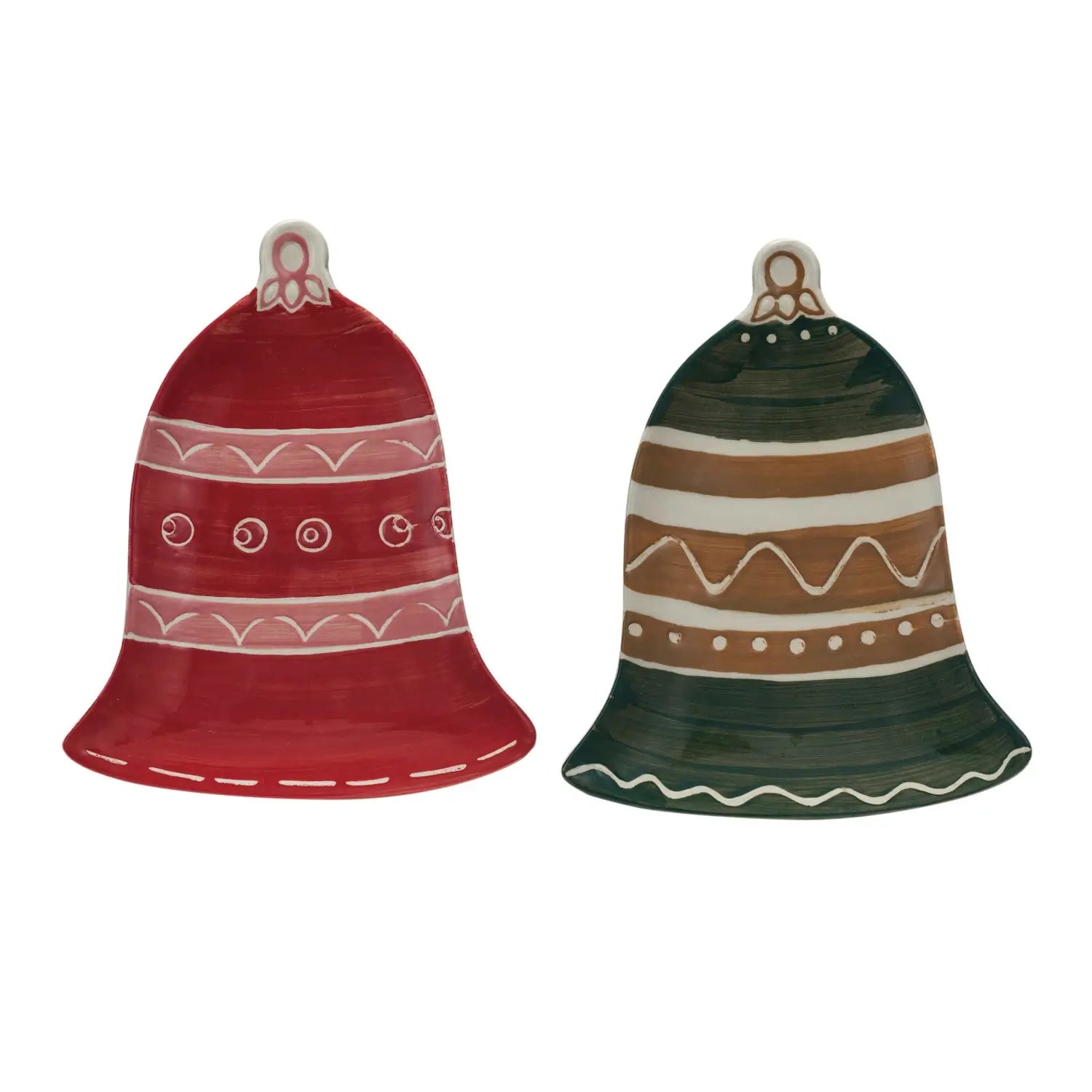 Stoneware Bell Shaped Plate