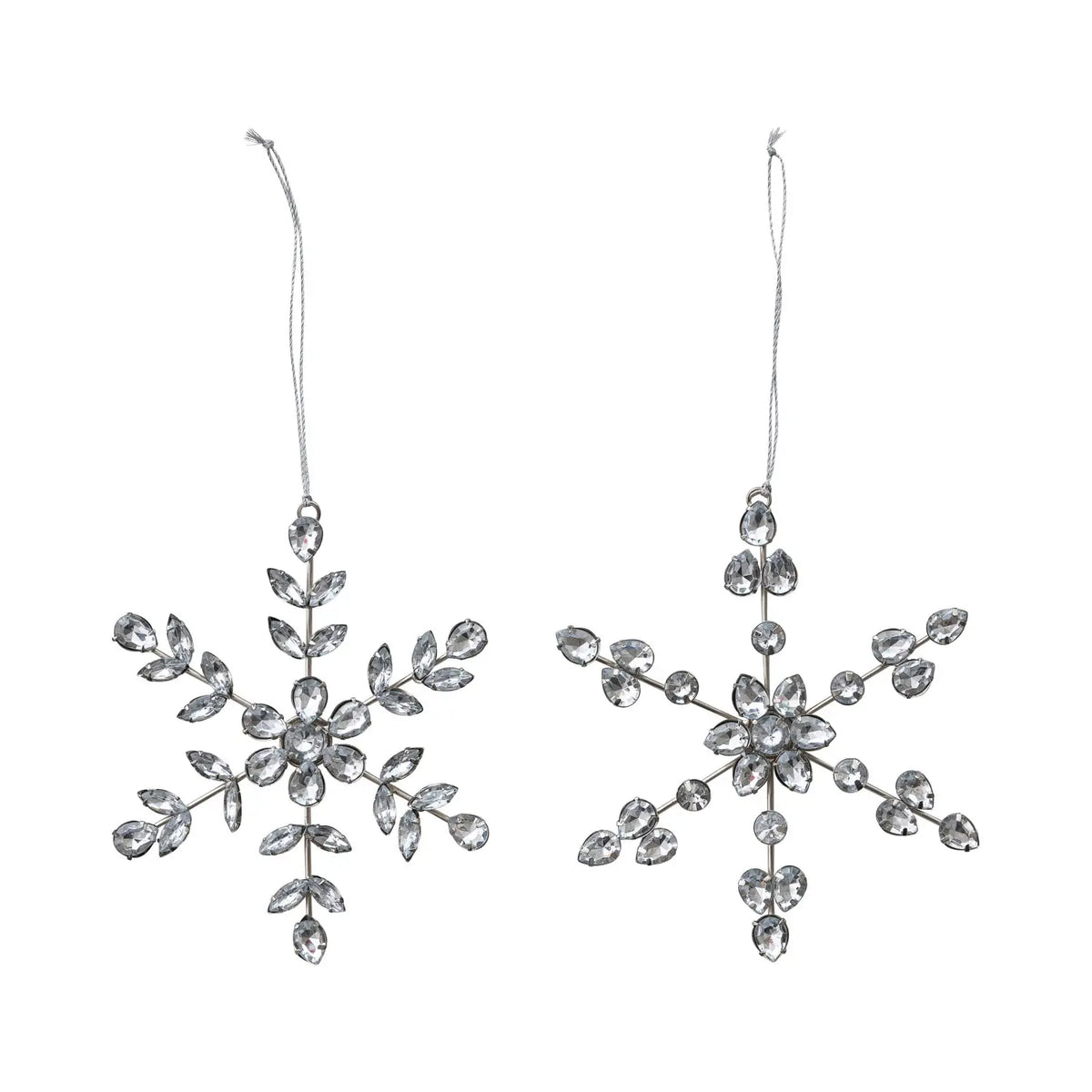Jeweled Snowflake Ornament